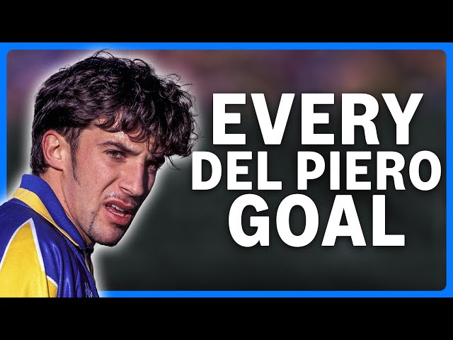 EVERY Alessandro Del Piero goal in the UEFA Champions League 🔥