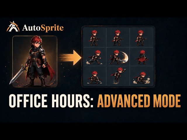 AutoSprite Office Hours: Advanced Mode