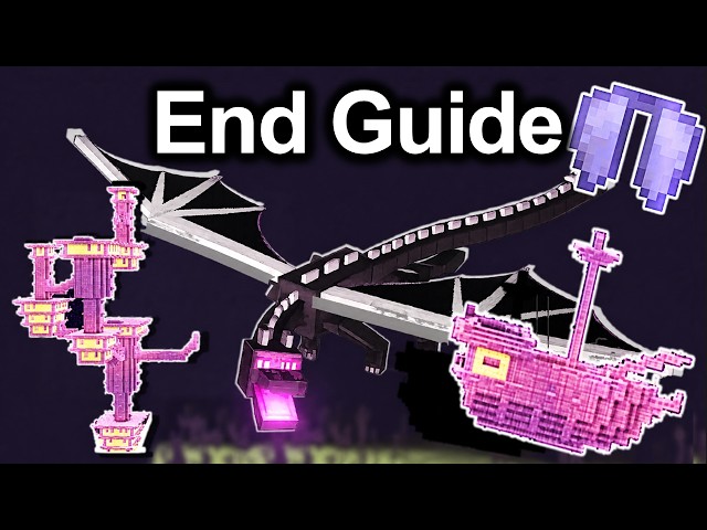 NEW Ultimate End Guide Minecraft 26.2+ PE & Java | Defeat Ender Dragon, Find Elytra, and More!