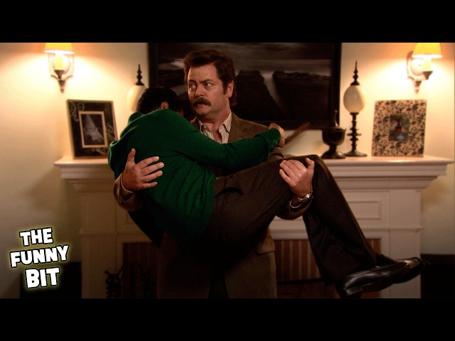 Ron is about to Steal Tom's Wife | Parks and Recreation | The Funny Bit