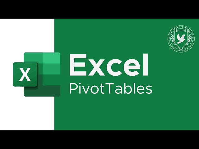 Microsoft Excel: PivotTables