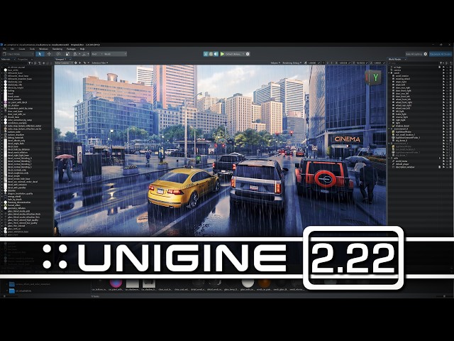 Unigine 2.22 Released - Massive Animation Improvements!