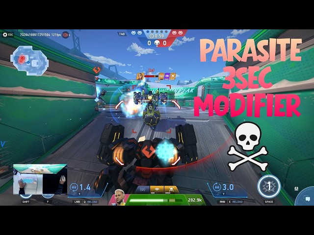 PARASITE MODIFIER IS INSANE IN HANGAR SHOWDOWN 💀