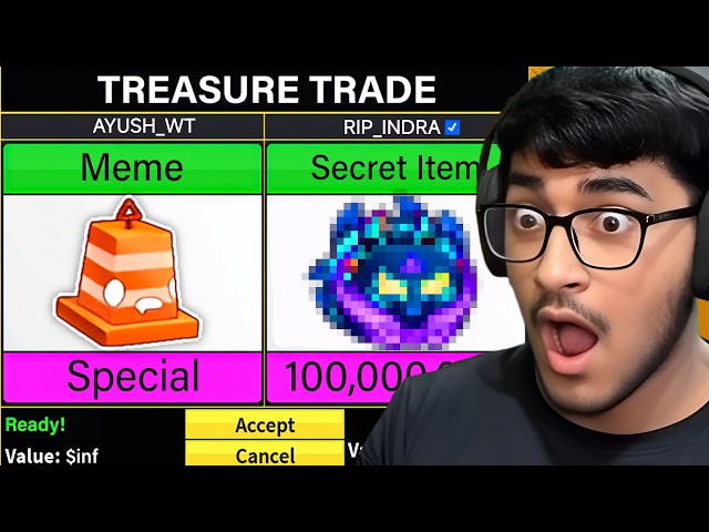 Trading 24 Hours for the NEW Admin Meme Fruit in Blox Fruits