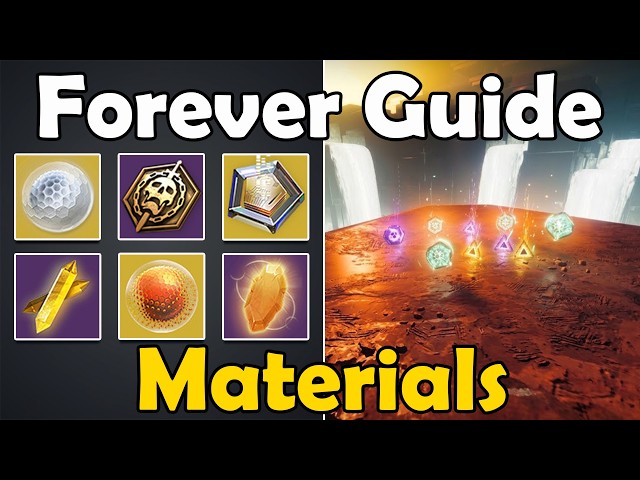 Destiny 2: The Ultimate Materials & Currencies Guide | Forever Guide!