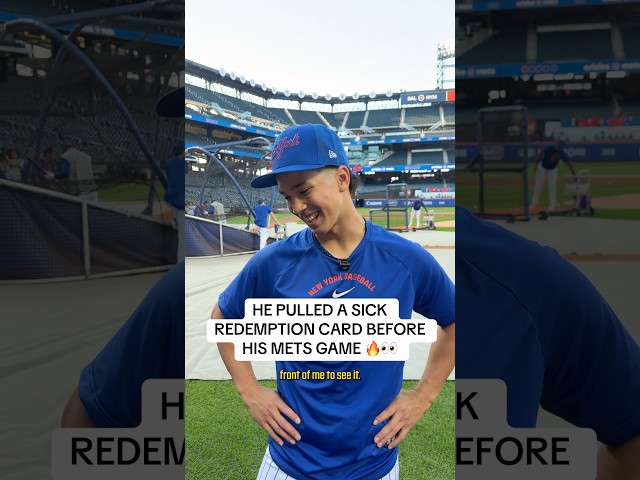 Jonah Tong ripped a pack right before taking the field 👀