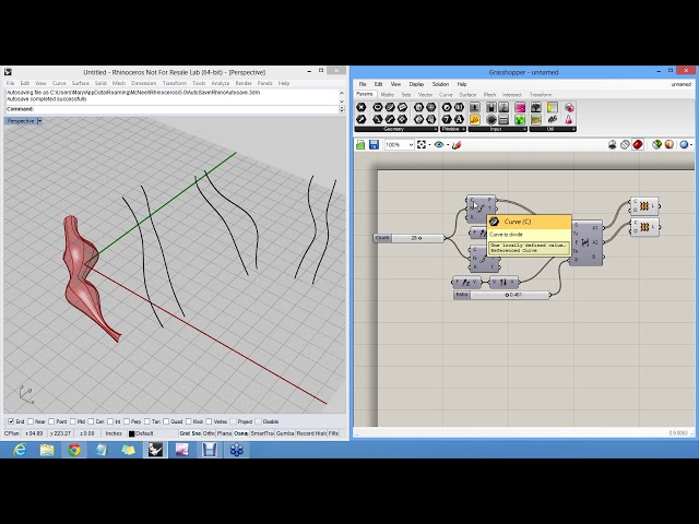 10 - Using Multiple Inputs - Grasshopper Basics