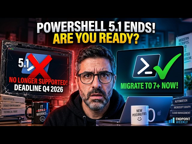 PowerShell 5.1 End of Life: What You Need to Know