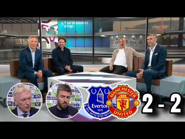 MAN UTD COLLAPSE AGAIN! 😱 Everton 2-2 United | Is Carrick in TROUBLE? Hargreaves & Joe Cole REACT