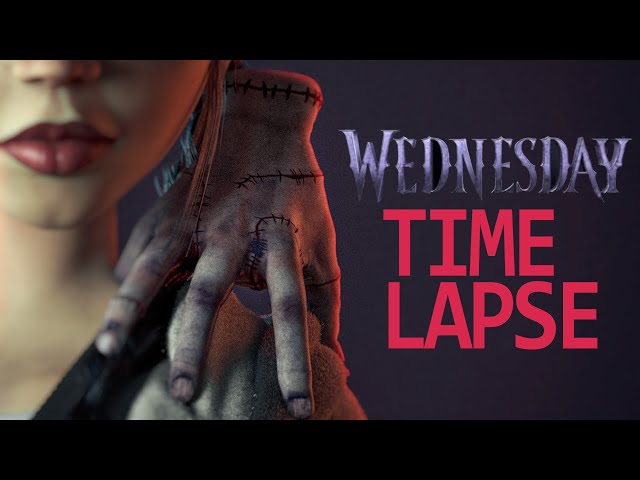 Making Wednesday from Netfix in 3D - Part 1