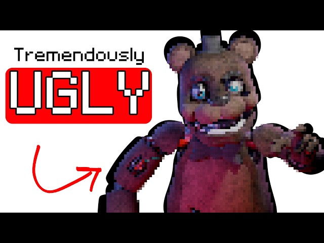 I modeled the Withered Animatronics from Fnaf 2 in blender FROM MEMORY in under 24 hours
