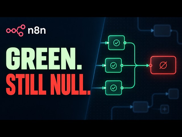 n8n Workflow Green but Value Is Null? Fix Execute Workflow Item Linking