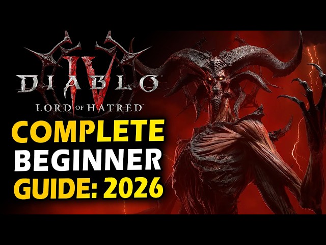 Diablo 4 - Beginner Guide | Secrets, Crafting Recipes, and More!