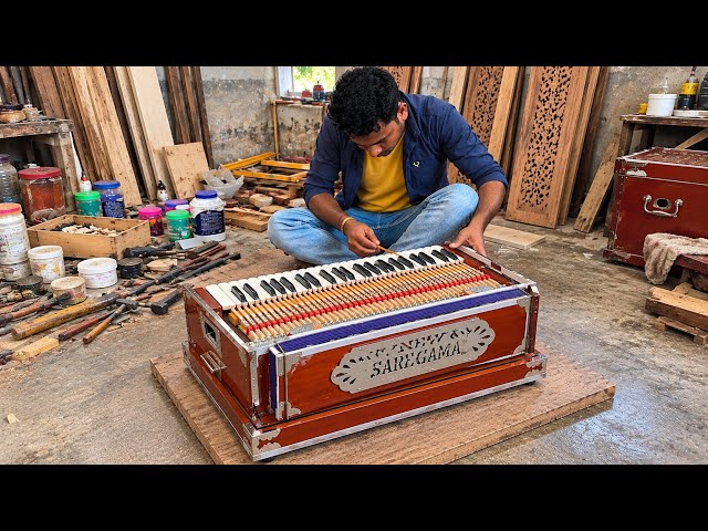 Amazing Harmonium Making Process | Complete Factory Process | How Musical Harmoniums Are Made