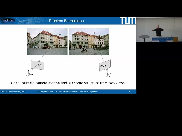 3DCV 2026 - Ch05: Reconstruction from 2 views