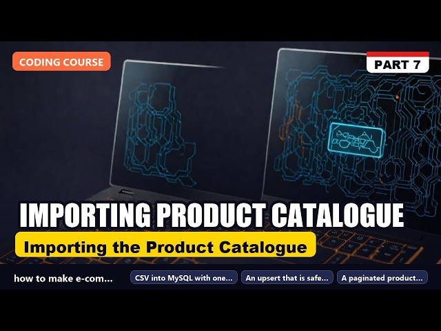 Import a Product Catalogue from CSV into MySQL with Flask | E-commerce from Scratch Ep 7