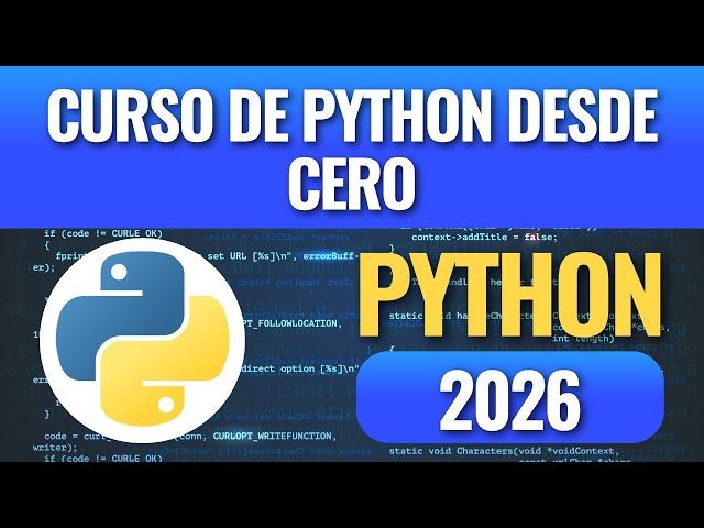 Curso de Python desde cero🚀