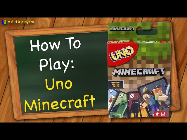How to play Uno Minecraft