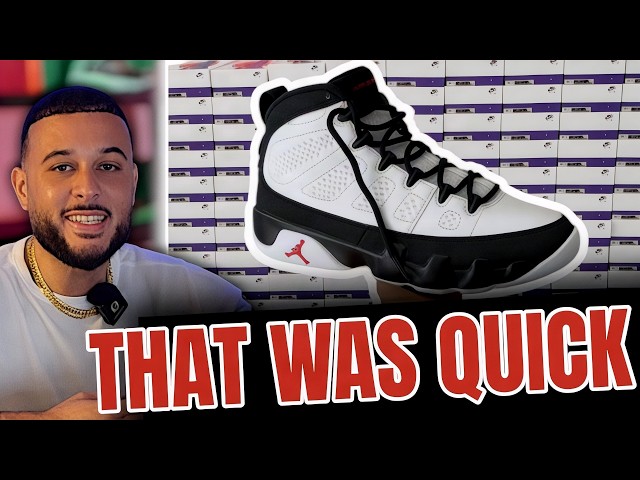 What Just Happened Jordan 9 "Space Jam" 2026