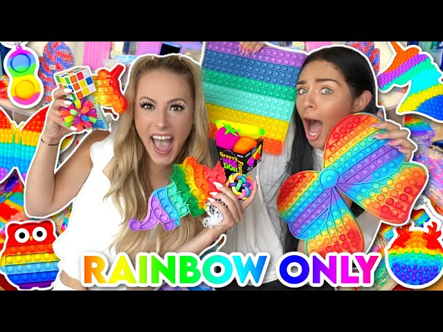 🌈 RAINBOW ONLY🌈  Fidget Shopping with PURPLESTARS02!!!