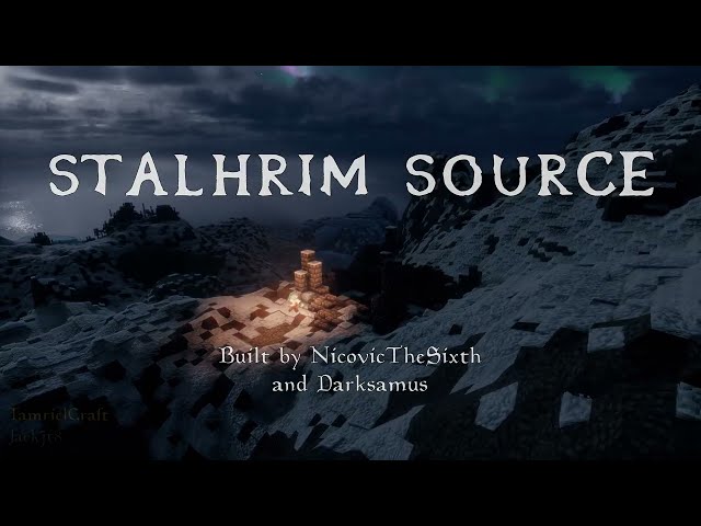 Stalhrim Source in Minecraft - Tamrielcraft build showcase