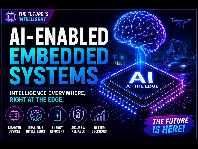AI-Enabled Embedded Systems | Edge AI & TinyML | The Future of Smart Devices