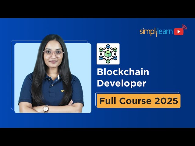 Blockchain Full Course 2026 | Blockchain Tutorial For Beginners | Blockchain Course | Simplilearn