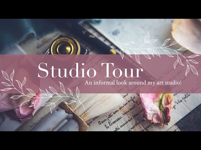 Take a Peek Inside My Art Studio: A Tour of My Creative Space