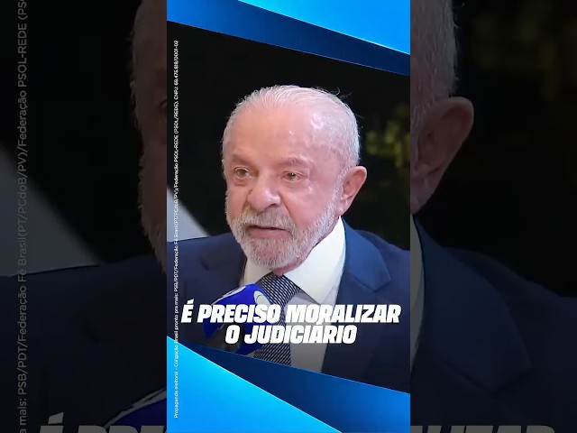 Lula on Record: I will carry out a deep reform of the Judiciary
