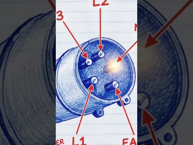 3 Phase Plug Wiring Explained ⚡ L1 L2 L3 Neutral & Earth | Electrical Basics #electrical