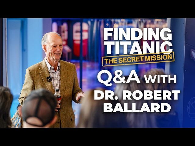 Dr. Robert Ballard Q&A at Exploration Place in Wichita, KS