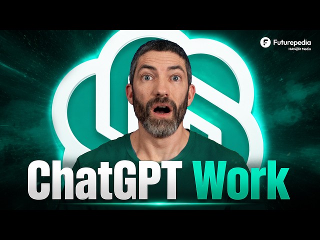 ChatGPT Work Completely Changes How You Use ChatGPT (full guide)
