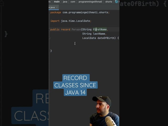 Record classes since Java 14