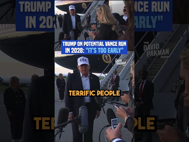 Nobody is ready for Vance 2028 it seems #shorts