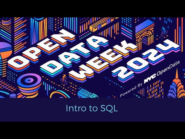 Intro to SQL