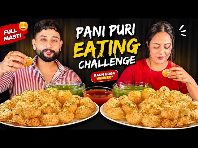Pani Puri Eating Challenge 🤯💥 | Dice Challenge!