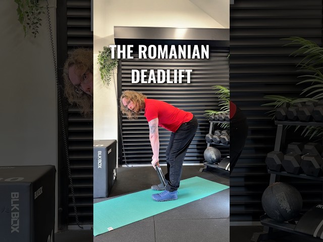 Light up your hamstrings with The Romanian Deadlift #deadlift #hamstrings