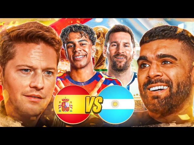 SPAIN VS ARGENTINA | WORLD CUP FINAL | THE CLUB LIVE