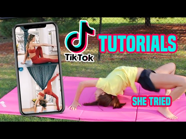 Testing Viral Tik Tok Gymnastics Tutorials