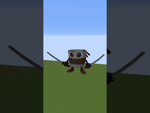 WHO IS THIS BRAINROT IN MINECRAFT? #shorts #brainrot