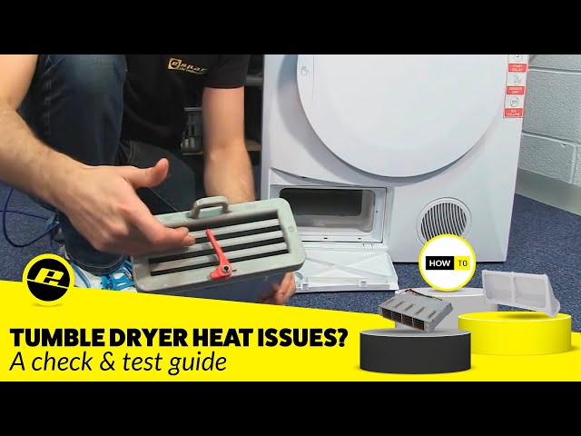 Tumble Dryer Not Drying Clothes Properly? QUICK DIY Fix!
