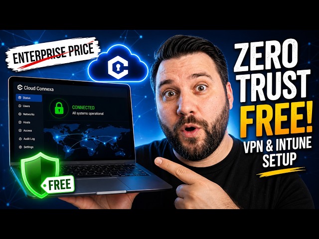 Build a Zero Trust VPN for FREE (No Enterprise Costs!) Entra SSO + Intune Deployment