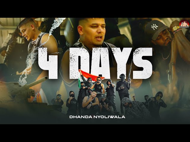 Dhanda Nyoliwala - 4 Days (Official Music Video) | New Haryanvi Song 2023