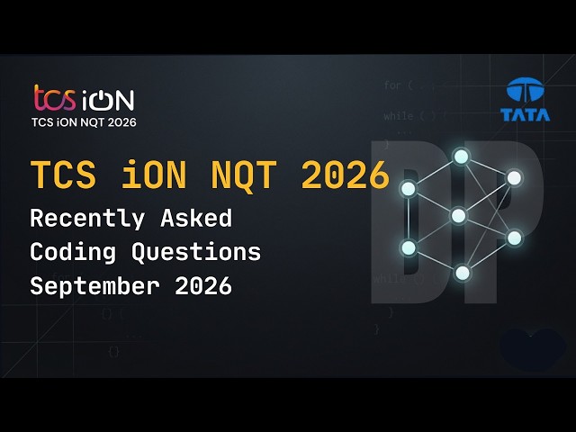 TCS iON IT Problem Solving LIVE | Tips & Tricks to Crack TCS NQT 2026