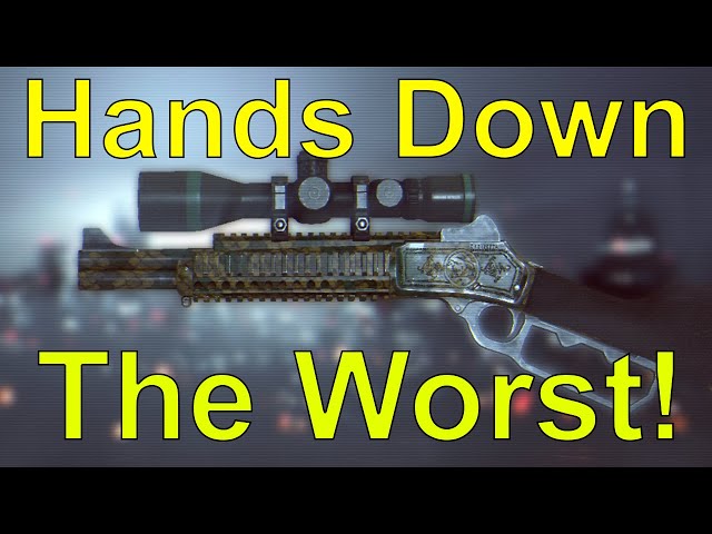 Using BF4's WORST Weapon!