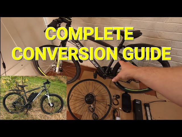 Detailed Ebike Conversion Guide! £300 Full kit! Road Legal! 1 Hour 10 build! #ebike #electricbike