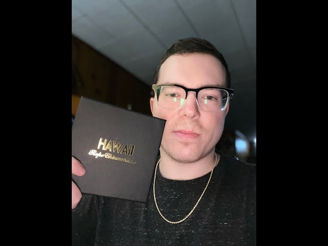 HawaiiRopeChains.com - 14K 3mm Solid Gold Rope Chain Review!