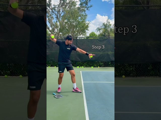 Pickleball Serve Tutorial😎🥒✨