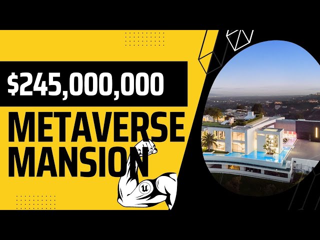 Unreal Engine 5 Vtuber Setup - $245,000,000 Metaverse Mansion Walkthrough