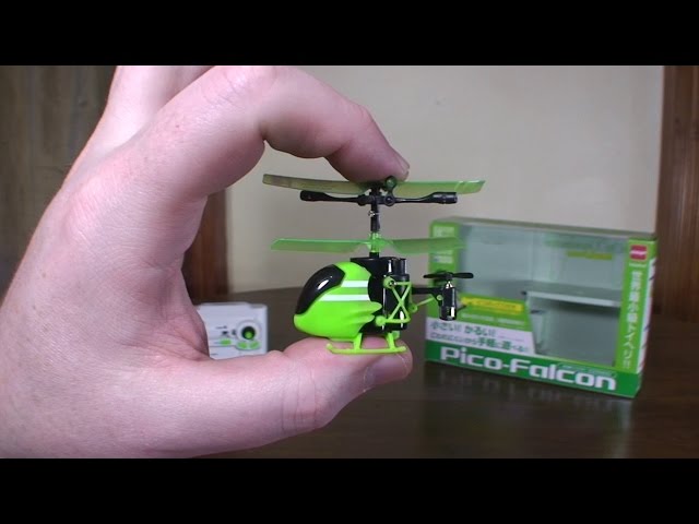 Silverlit - Pico Falcon (2015 World's Smallest RC Helicopter) - Review and Flight